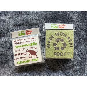 Poopoopaper scratch pad set of 2